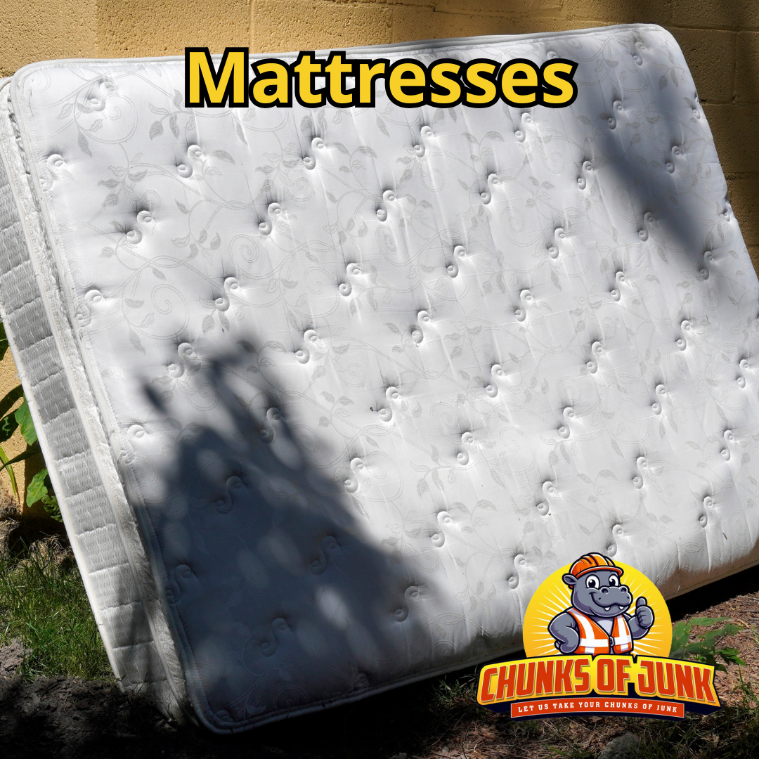 Our team removes old mattresses and box springs for responsible recycling or disposal — no hassle, no stress.